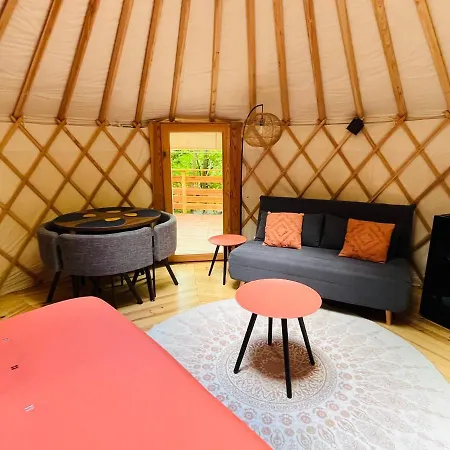 Aux Etangs De Jourgnac - Yourte Exterior photo
